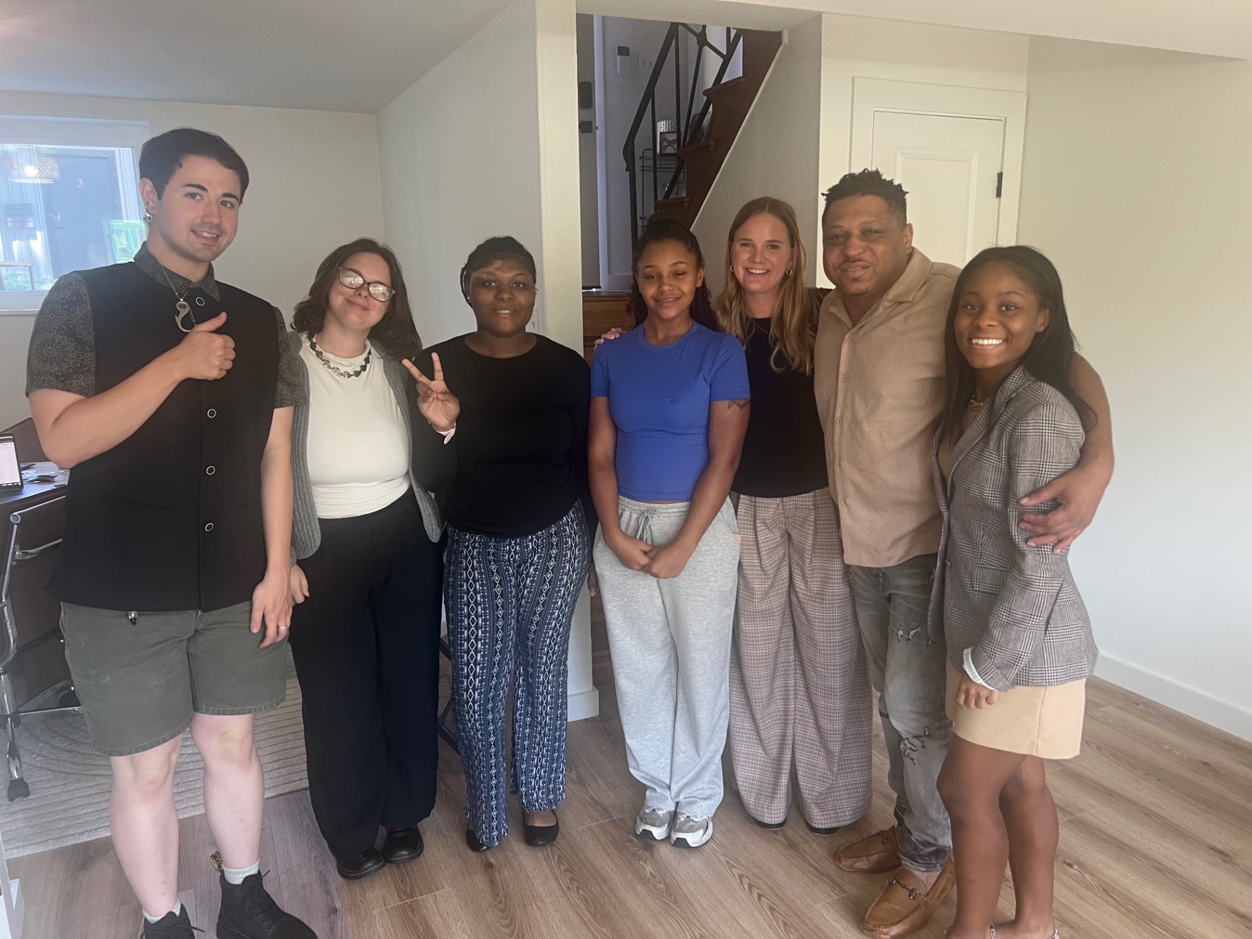 The Village Public Health team together